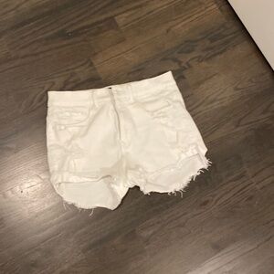 Express Shorts Frayed